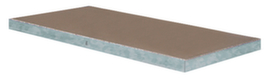Chipboard shelf for storage shelving