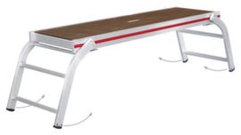 Hymer Folding work platform, platform height 580 mm