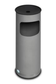 Column-shaped VAR combi ashtray