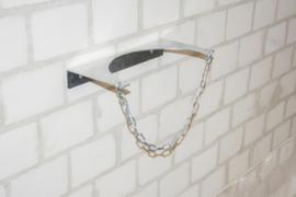 Bauer Gas cylinder wall bracket GWH with safety chain