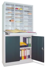 PAVOY Post and sorting cabinet Basis with work table or cabinet