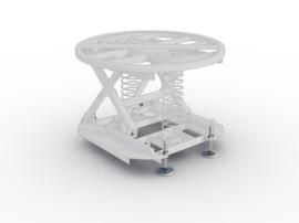 Leveling feet for Scissor lift table