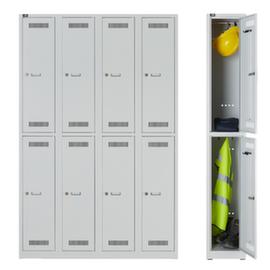Bisley Double-storey wardrobe Light