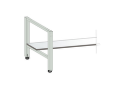 Shelf depth 300 mm for workbench