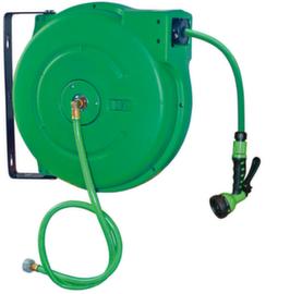 Hose reel with PVC hose