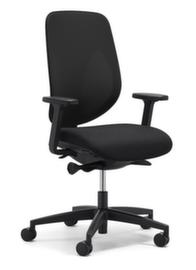 Giroflex Swivel chair 353, Mesh backrest, black