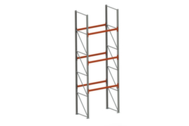 META Pallet rack MULTIPAL for 8 pallets, 1825 mm wide, 4 storage levels