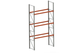 META Pallet rack MULTIPAL for 12 pallets, 2870 mm wide, 4 storage levels