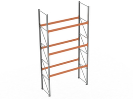 META Pallet rack MULTIPAL for 12 pallets, 2870 mm wide, 4 storage levels