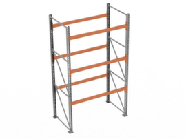 META Pallet rack MULTIPAL for 8 pallets, 1995 mm wide, 4 storage levels