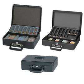MAUL Cash box with practical divider for EUR coins