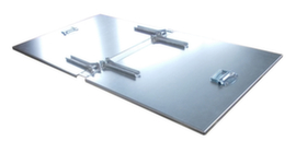 Bauer Hinged lid for tipping trolleys