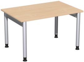 Gera Height-adjustable desk Pro with 4-legged frame