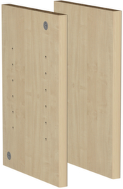 Compartment sides for counter front
