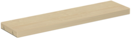 Straight pocket shelf for counter