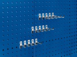 bott Perforated panel with 16-piece hook assortment