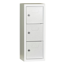 Locker column with up to 8 compartments