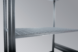 Lacont Galvanized grating shelf for hazardous goods shelving