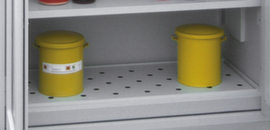 Lacont Perforated plate cover storeLAB for Floor pan