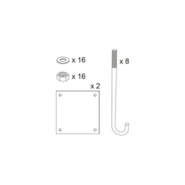 PROCITY Mounting kit for Height limiter