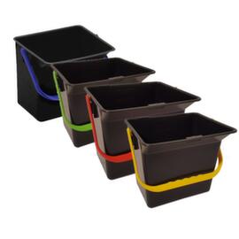 Harema Bucket Black is Green for cleaning trolley