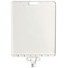 Shield for chain stand set, blanco
