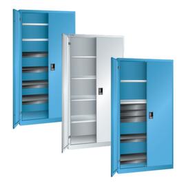LISTA Universal cupboard with shelves and drawers