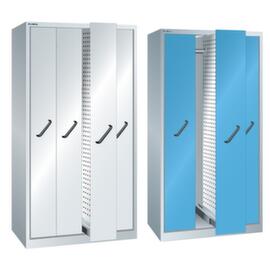 LISTA Vertical pull-out cupboard with perforated panels
