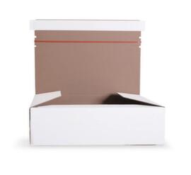 E-commerce folding carton with variable height
