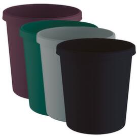 Recycled plastic helit waste bin the green german