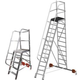 Krause Mobile platform ladder STABILO® Professional Vario kompakt
