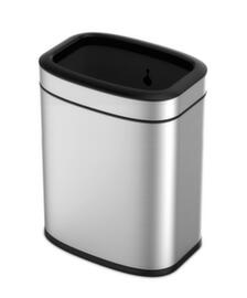 Stainless steel waste garbage can EKO with insertion opening