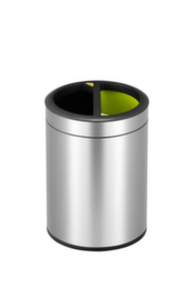 Stainless steel recycling bin EKO