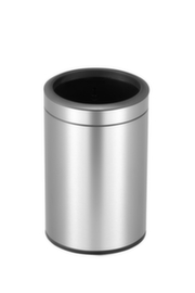 Stainless steel waste garbage can EKO Round Open Top