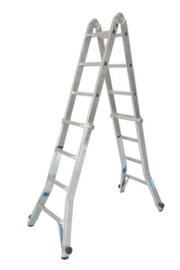 Krause Four-section multi-purpose telescopic ladder STABILO® Professional