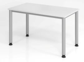 Narrow desk Mini-Office with 4-legged frame