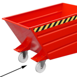 Bauer Tipping brake for Tipping container