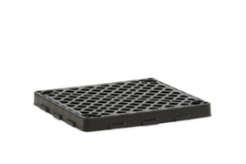 Cemo PE grating for drip tray, width x depth 600 x 600 mm