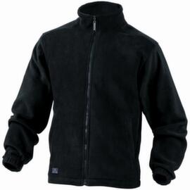 Fleece jacket with cuffs