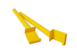 a.m.p.e.r.e. Assembly set for shelf bumpers for Shelf collision protection
