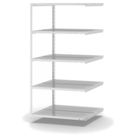 hofe Screw-on file shelving add-on bay with cover shelf