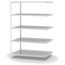 hofe Screw-on file shelving add-on bay with cover shelf