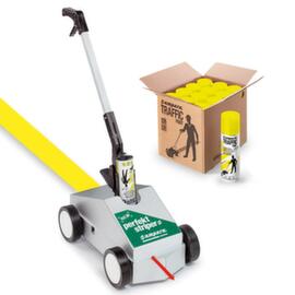 a.m.p.e.r.e. Floor marker set with 12 paint cans