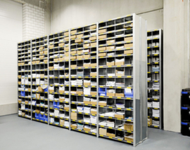 hofe Shelving can be individually divided