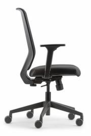 Dauphin Office swivel chair with mesh backrest