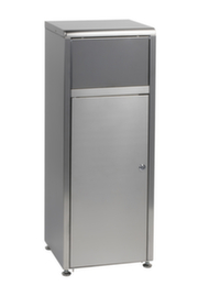 Litter garbage can Mini Mec with swing lid