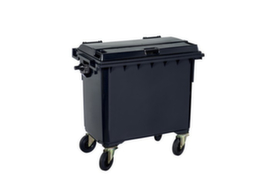 Waste garbage can Contivia 4 with 4 wheels