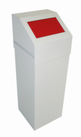 Recyclables collector SAUBERMANN with flap