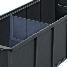 Cross divider for shelf box