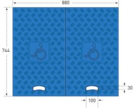 Moravia Wheelchair ramp set MORION
